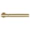 Baldwin L021 Lever Unlacquered Brass Door Levers Unlacquered Brass L021.031.MR - alternate 2